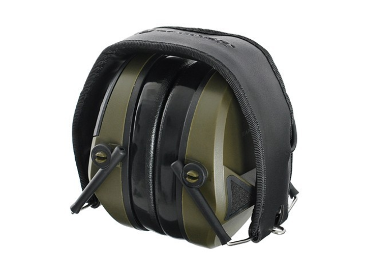 M30 Активні Тактичні Навушники Для Захисту Органів Слуха, Зеленого Кольору - зображення 2