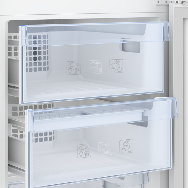 Двухкамерный холодильник Beko RCNA406I40WN - изображение 5