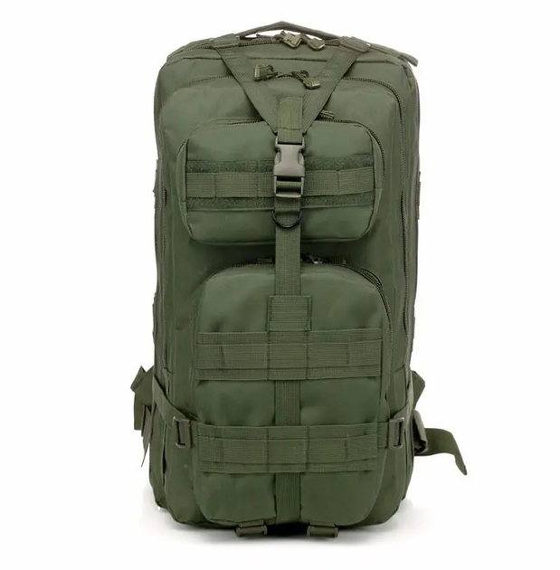 Тактичний рюкзак 35 літрів олива - зображення 2