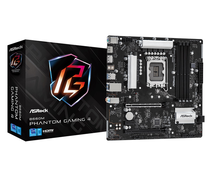 Материнская плата ASRock B660M Phantom Gaming 4 Socket 1700 – фото ...