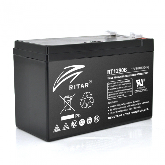 Аккумуляторная батарея AGM Ritar RT1290B 12V 9Ah – фото, отзывы ...