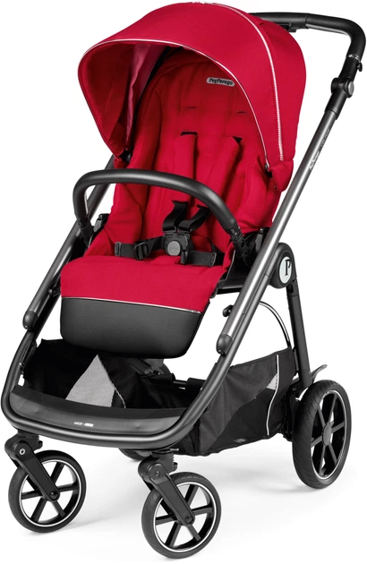 Коляска 2 в 1 Peg-Perego Veloce Red Shine Красная (PACK-VEL2100000004) - Фото 4 Коляска 2 в 1 Peg-Perego Veloce Red Shine Красная (PACK-VEL2100000004) - изображение 4
