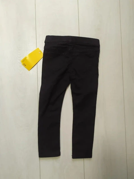 Джегинсы для девочки черные H&M 98см (40006933) - Фото 2 Джегинсы для девочки черные H&M 98см (40006933) - изображение 2