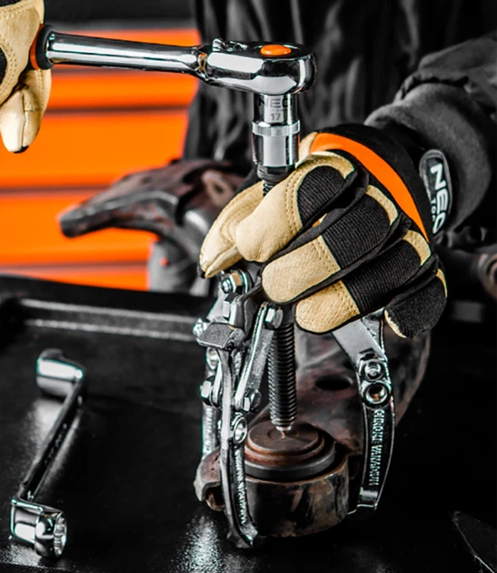 Набор инструментов NEO Tools 1/2", 3/8" и 1/4" 219 предметов в кейсе - изображение 8