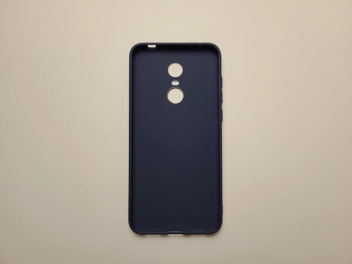 Чохол TPU Matte для Xiaomi Redmi 5 Plus бампер синій - Фото 2 Чохол TPU Matte для Xiaomi Redmi 5 Plus бампер синій - зображення 2