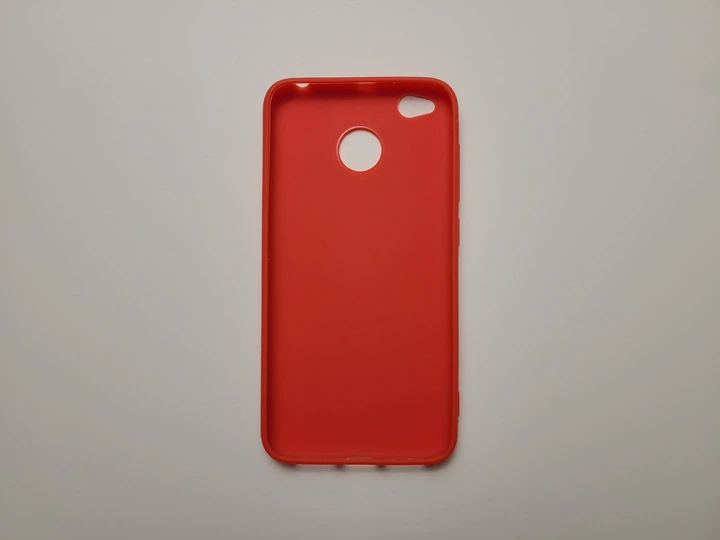 Чехол TPU Matte для Xiaomi Redmi 4x бампер красный - Фото 2 Чехол TPU Matte для Xiaomi Redmi 4x бампер красный - изображение 2