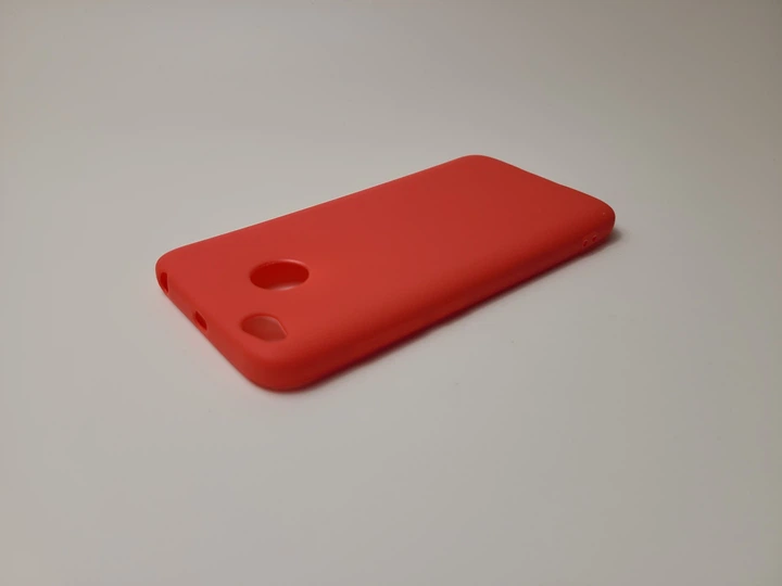 Чехол TPU Matte для Xiaomi Redmi 4x бампер красный - Фото 3 Чехол TPU Matte для Xiaomi Redmi 4x бампер красный - изображение 3