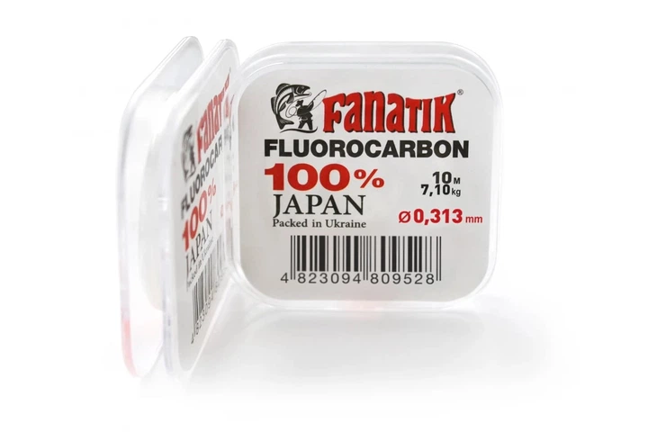 Флюорокарбон Fanatik 10м 3.5/0.313мм (FRC_10_313) - Фото 1 Флюорокарбон Fanatik 10м 3.5/0.313мм (FRC_10_313) - изображение 1