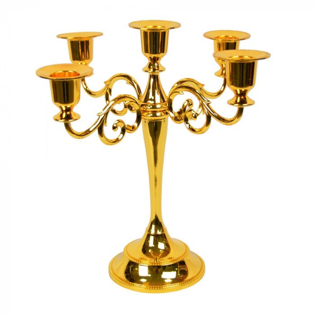 Подсвечник - канделябр на 5 свечей Taiping Gold M6405 – фото, отзывы ...