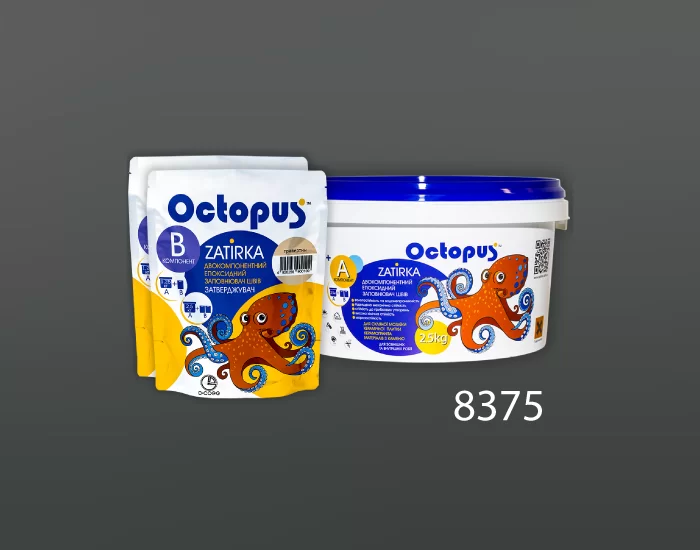Затирка для плитки и мозаики Octopus Zatirka цвет 8375 эпоксидная 2,5 кг - изображение 2