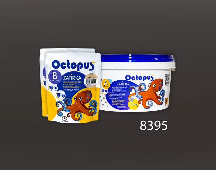 Затирка для плитки Octopus Zatirka 8395 эпоксидная 2,5 кг - изображение 2