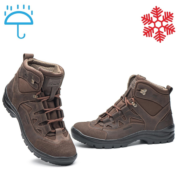 Зимние тактические ботинки Marsh Brosok 43 коричневый 501BR-WI.43 - изображение 1