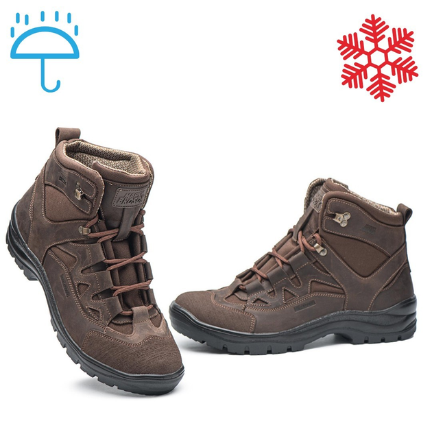 Зимние тактические ботинки Marsh Brosok 45 коричневый 501BR-WI.45 - изображение 1