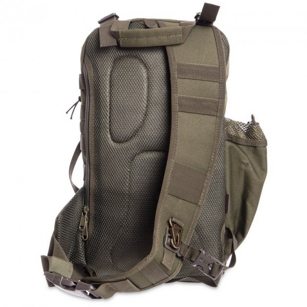 Рюкзак тактический патрульный однолямочный SILVER KNIGHT TY-5386 30 л оливковый - изображение 2