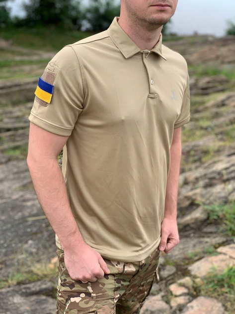Тактическая футболка поло Vogel,военная футболка Coolmax XL - изображение 1