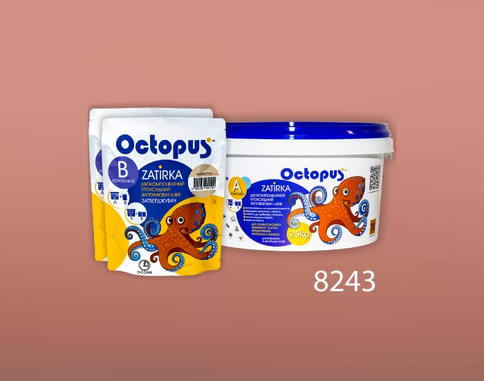 Затирка для плитки и мозаики Octopus Zatirka цвет 8243 эпоксидная 2,5 кг - изображение 2