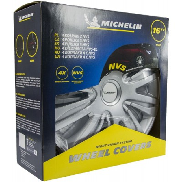 Автомобильный колпак Michelin Nardo Silver 16 (73738) – фото, отзывы ...