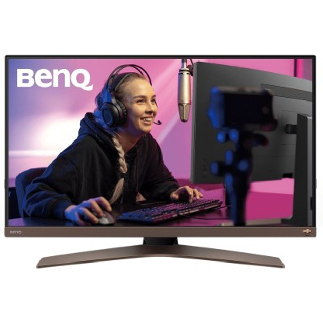 Монитор BenQ EW2880U Brown-Black (9H.LKSLB.QBE) - изображение 2