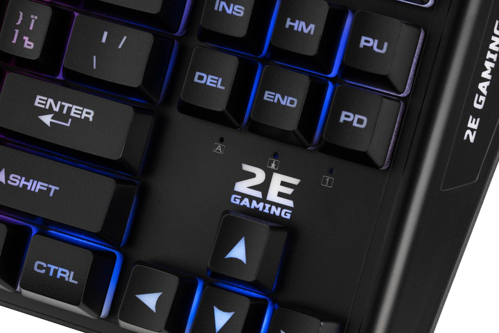 Клавіатура 2E GAMING KG355 LED 87key USB Black UKR - изображение 7