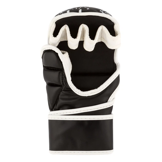 Рукавиці для єдиноборств PowerPlay 3092 чорні/білі M (PP_3092krt_M_bl/white) - изображение 3