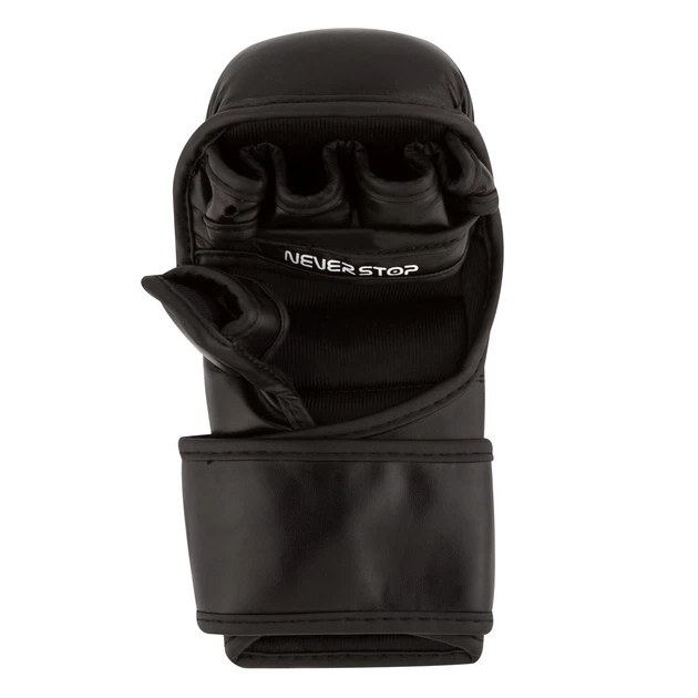 Рукавиці для MMA PowerPlay 3026 чорні M (PP_3026_M_Black) - изображение 6