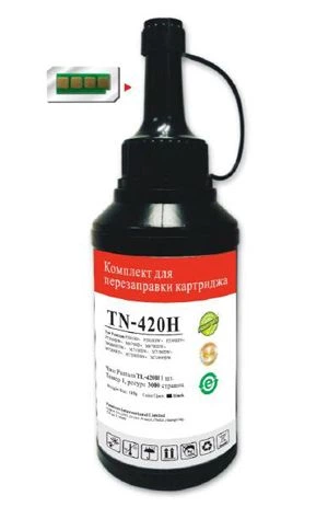 Комплект для заправки картриджа Pantum TL-420H, TL-420X M7100, P3010/3300 (1*3000стор; 1тонер + 1чіп) - зображення 2