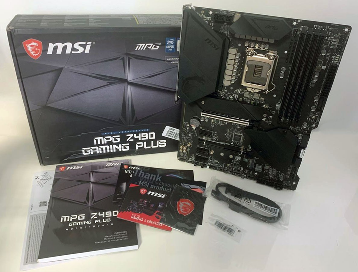 msi Z490 GAMING PLUS LGA1200 abitur.gnesin-academy.ru