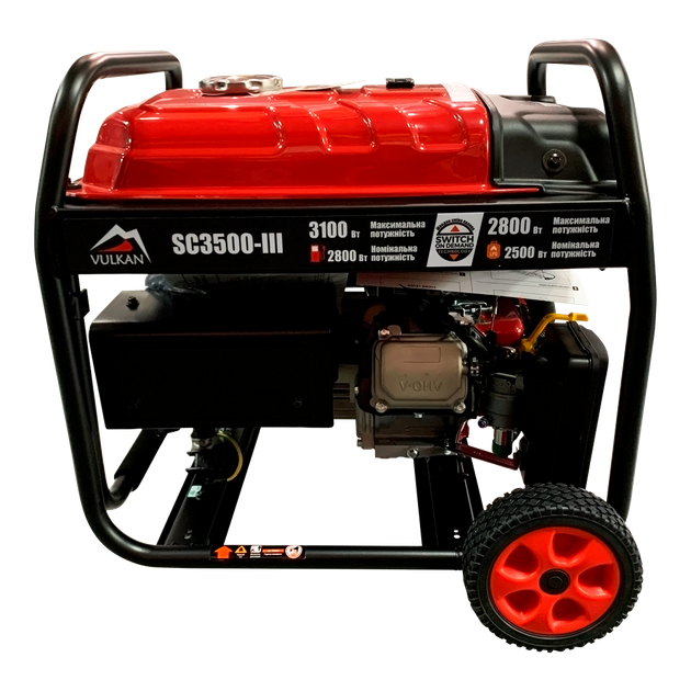 Генератор газобензиновый Vulkan SC3500-III (SC3500-III) - Фото 2 Генератор газобензиновый Vulkan SC3500-III (SC3500-III) - изображение 2