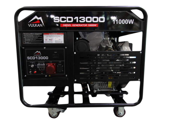 Генератор дизельный Vulkan SCD13000-ІІ (SCD13000-ІІ) - изображение 2