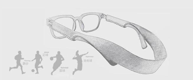 Тактичне забарвлення хакі Універсальний ремінець для окулярів з неопрену на дужки (761466014-1) - зображення 2