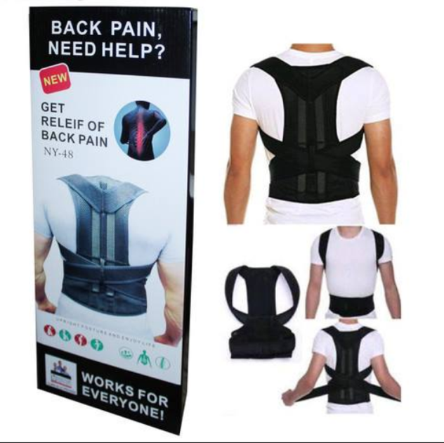 Корректор осанки Back Pain Need Help NY-48 Размер XL - зображення 2