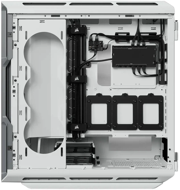 Корпус Corsair iCUE 5000X RGB Tempered Glass без БП White (CC-9011231-WW) - зображення 4