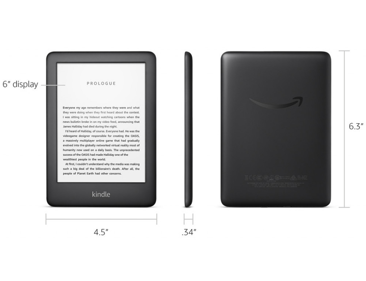 Электронная книга Amazon Kindle 10th Gen. 2019 Black 8Gb – фото, отзывы ...