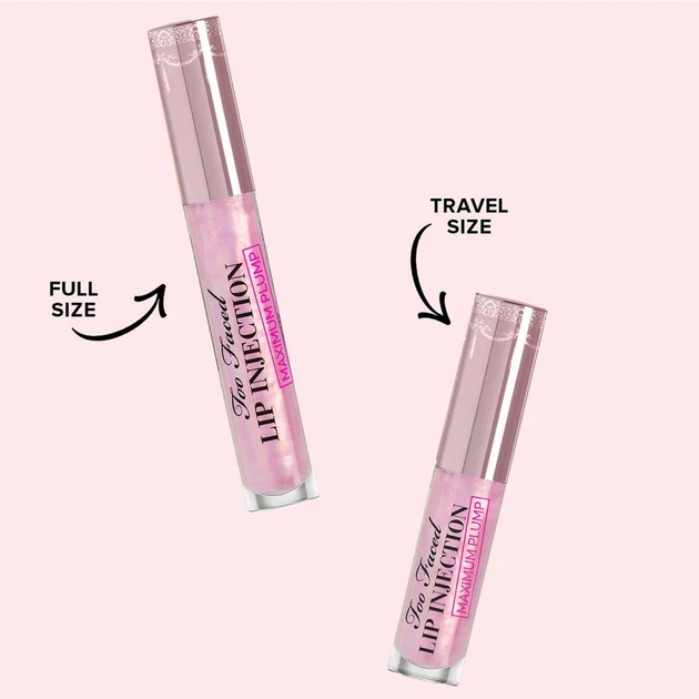 Блеск для объема губ Too Faced Lip Injection Extreme Maximum Plump 2.8 г - изображение 3