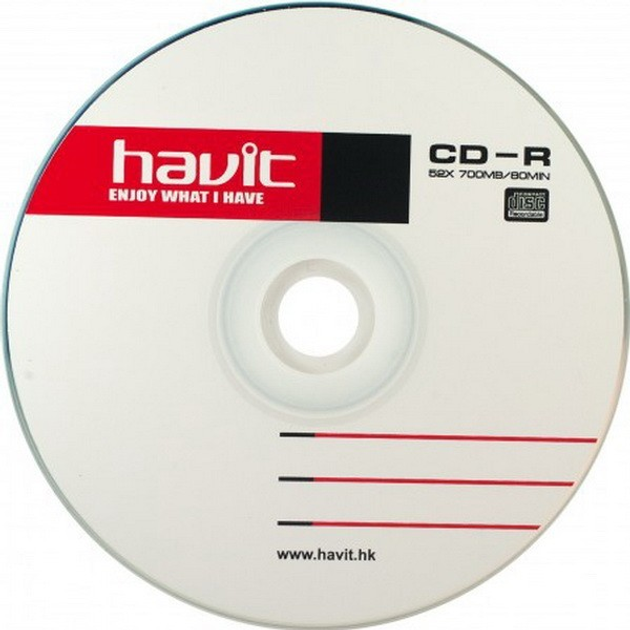 Компакт диск Havit CD-R 700mb – фото, отзывы, характеристики в интернет ...