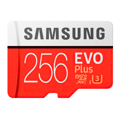Карта Памяти Samsung EVO Plus microSDXC Class 10 256GB Red Б/У Отличный - Фото 1 Карта Памяти Samsung EVO Plus microSDXC Class 10 256GB Red Б/У Отличный - изображение 1