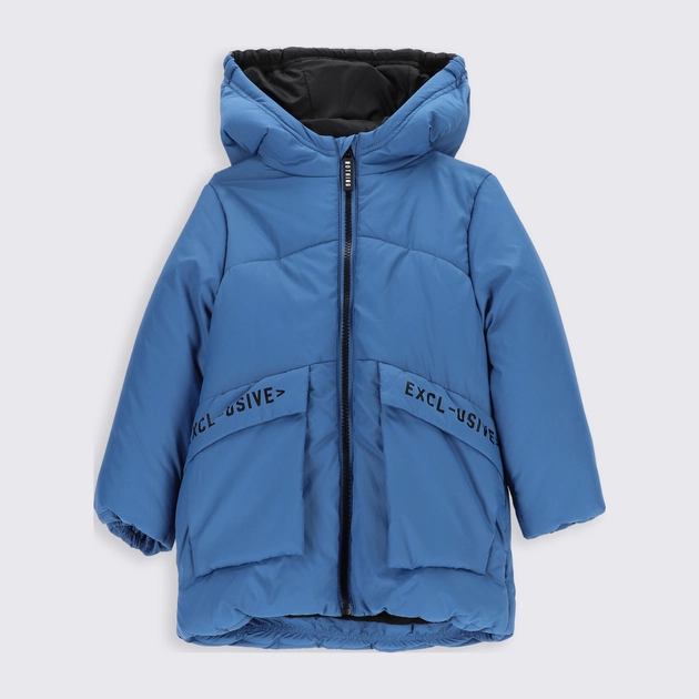 Акція на Куртка зимова для хлопчика Coccodrillo Outerwear Boy Kids ZC2152102OBK-014 122 см Блакитна від Rozetka