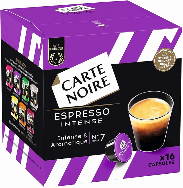 Купити Кофе в капсулах Carte Noire Dolce Gusto Espresso Intense ...