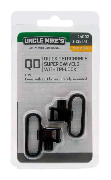 Набор антабок Uncle Mike`s 3.1 см быстросъемные, без хомута - изображение 2