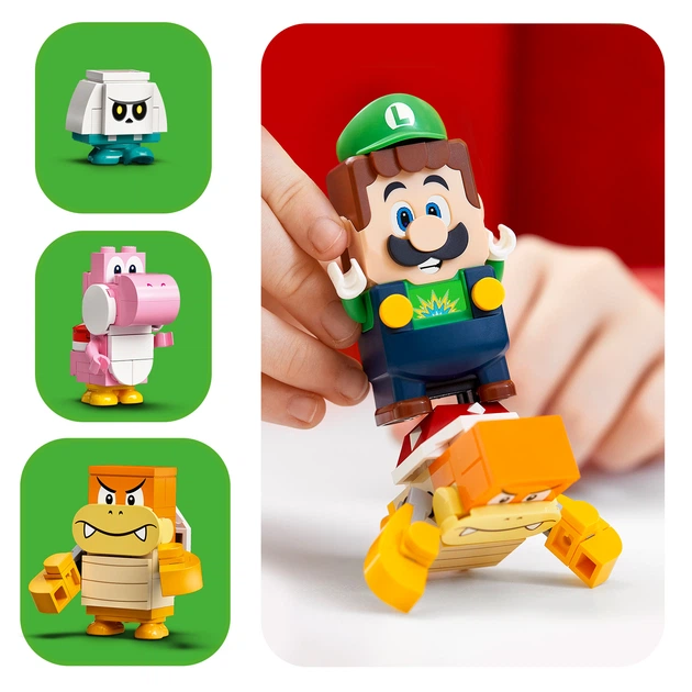 Zestaw klocków LEGO Super Mario Zestaw startowy Przygody z Luigim 280 elementów (71387) - obraz 12