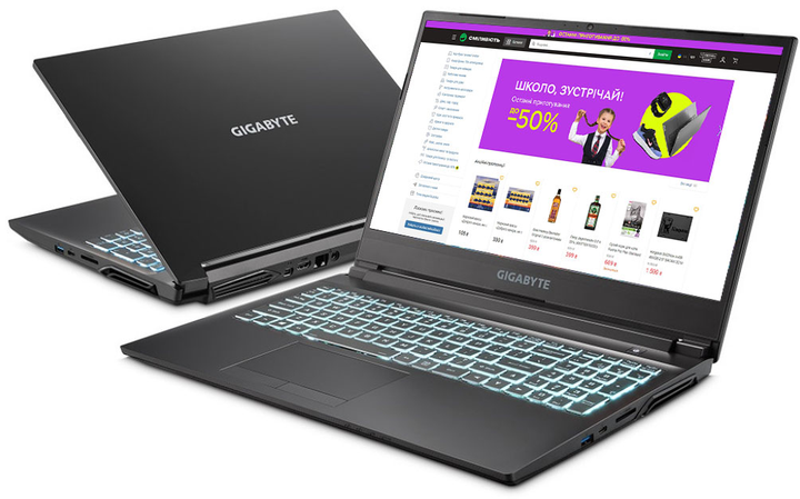 Ноутбук Gigabyte G5 KD (KD-52EE123SD) – фото, отзывы, характеристики в ...
