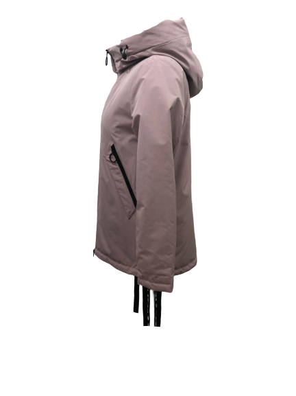 Куртка женская демисезонная TOWMY TM-BK-6032 M Пудра - Фото 3 Куртка женская демисезонная TOWMY TM-BK-6032 M Пудра - изображение 3