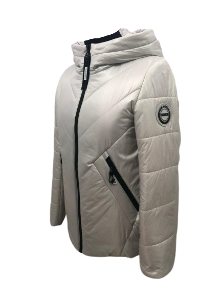 Куртка женская демисезонная ICE BEAR GWC20061 46 Серая - изображение 3