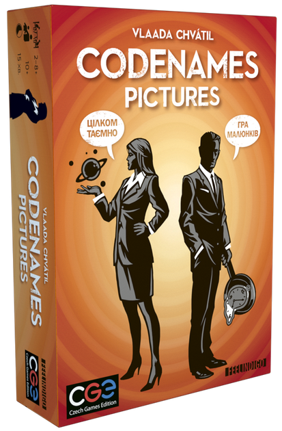 Настольная игра FeelIndigo Кодовые имена: Картинки укр (Codenames: Pictures) - Фото 1 Настольная игра FeelIndigo Кодовые имена: Картинки укр (Codenames: Pictures) - изображение 1
