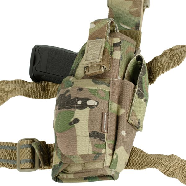 Кобура Emerson Tornado Universal Tactical Thigh Holster камуфляж 2000000092928 - изображение 2