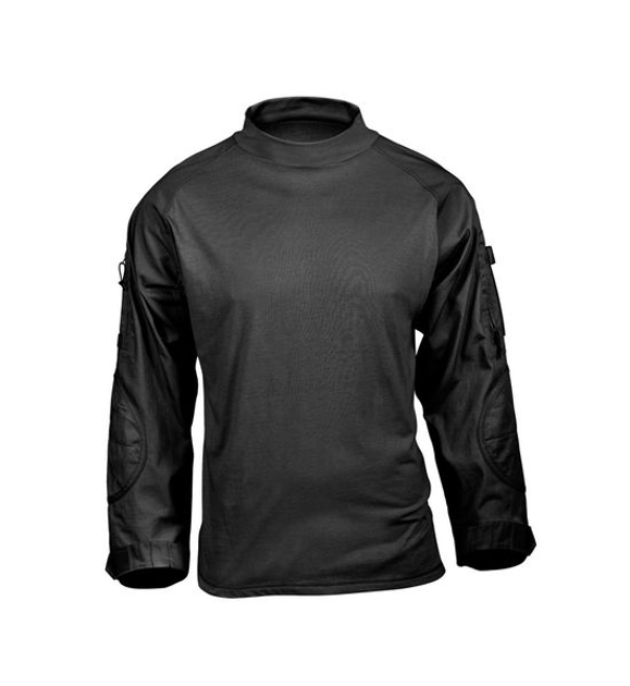 Тактическая рубашка Rothco Tactical Airsoft Combat Shirt Черный L 2000000089935 - изображение 2