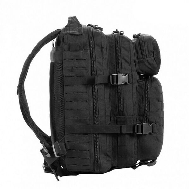 Рюкзак M-Tac Assault Pack Laser Cut Чорний 20 л 2000000026411 - зображення 2