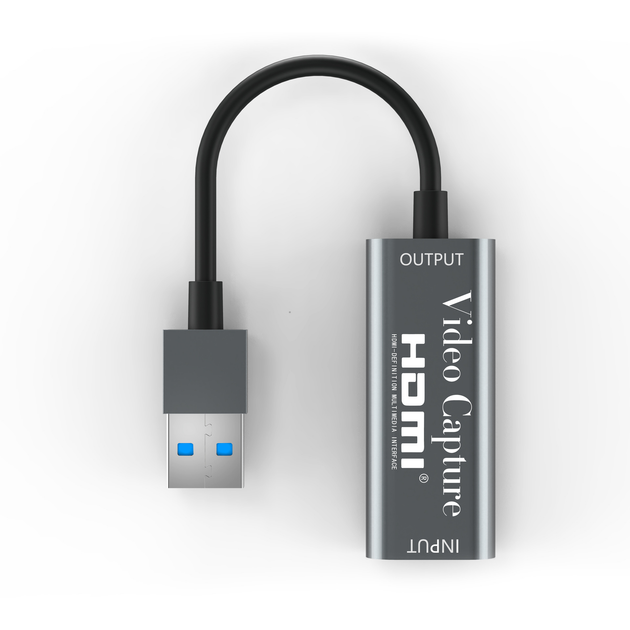 Зовнішня відеокарта відеозахоплення HDMI - USB для стрімів, запису екрану та оцифрування відео Addap VCC-02 - зображення 4