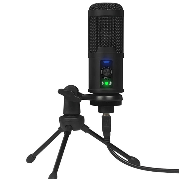 Профессиональный студийный USB микрофон Andoer BM-65, конденсаторный ...
