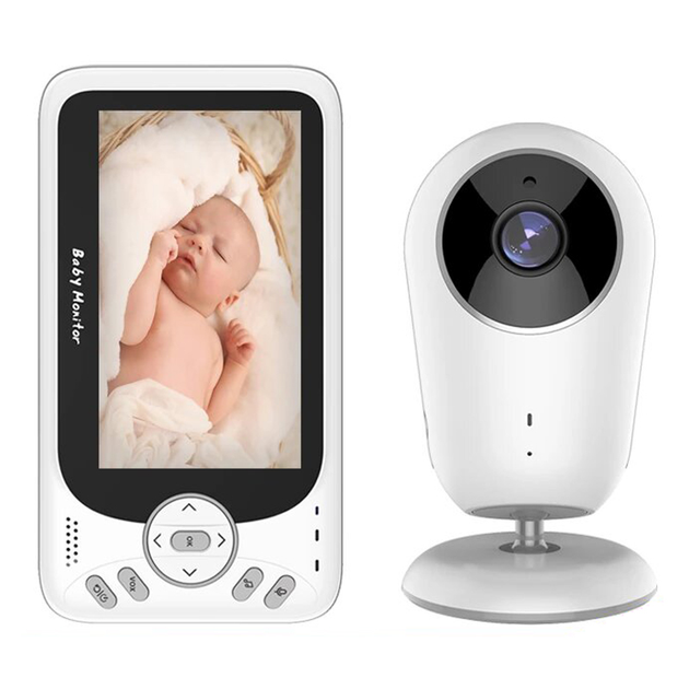 Беспроводная видеоняня с двусторонней аудиосвязью Baby Monitor VB608, с датчиком температуры - изображение 1